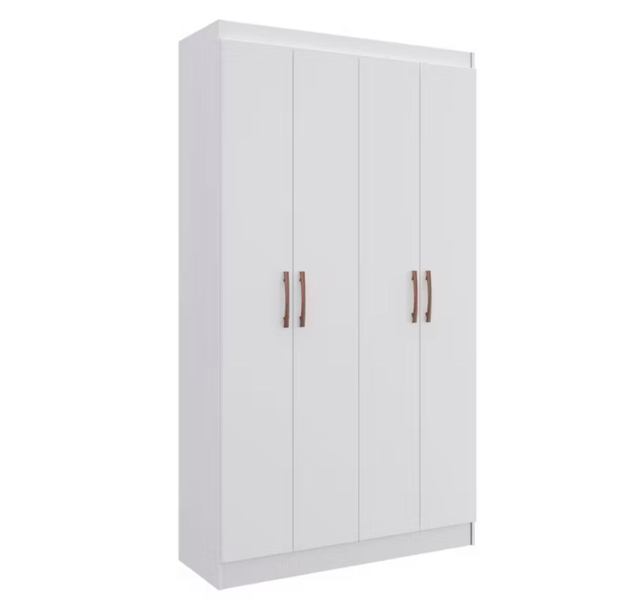 Guarda-roupa Solteiro 4 Portas Sion 8 Prateleiras